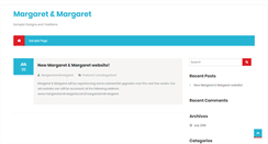 Desktop Screenshot of margaretandmargaret.com